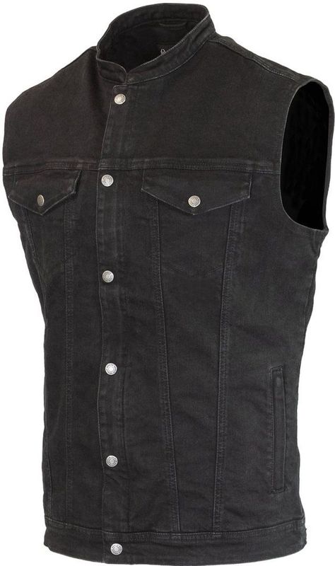 Merlin - Club Denim D3O - Motorvest - Zwart