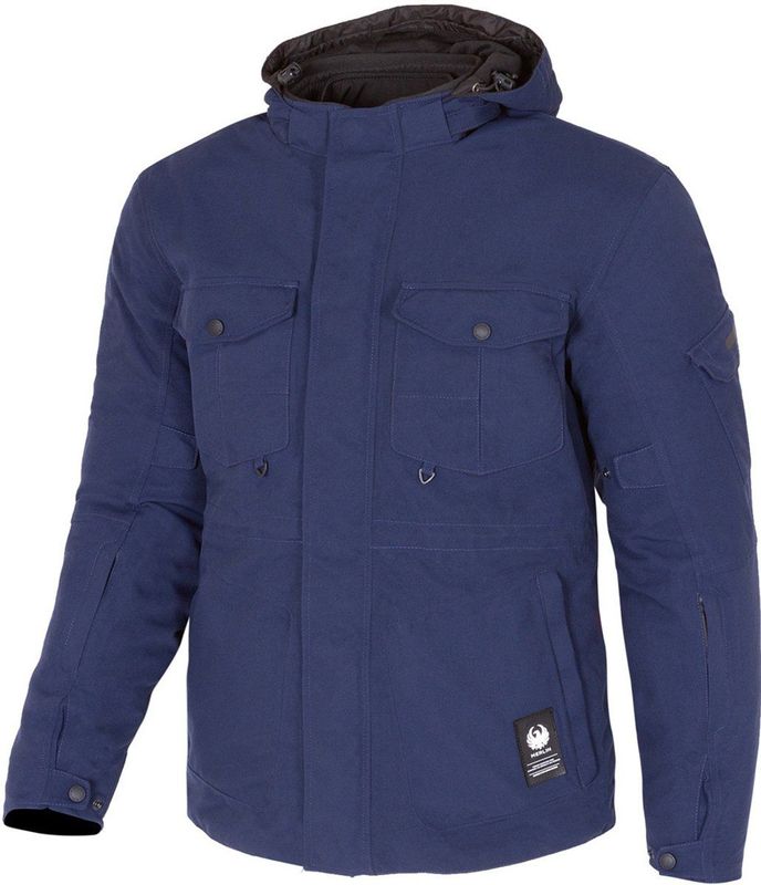Merlin - Jagger Urban Utility D3O - Textiele Motorjas - Donkerblauw