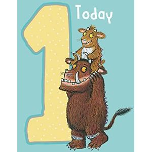 Leeftijd 1 Verjaardagskaart, De Gruffalo Age 1 Verjaardagskaart, Verjaardagskaart voor Leeftijd 1 De Gruffalo, 1e Verjaardagskaart