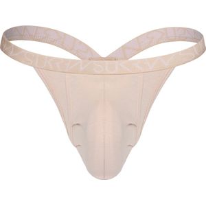 SUKREW Bubble Thong Nude - MAAT XL - Heren Ondergoed - String voor Man - Mannen Thong