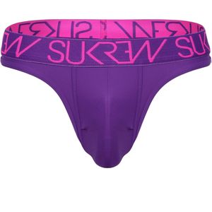 SUKREW - Classic Thong - Tyrian Purple - Katoen