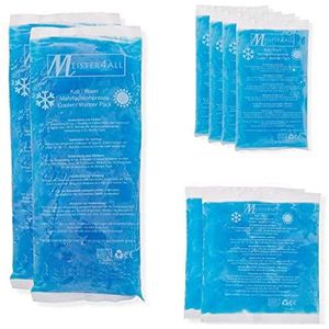 Meisterhome Warme & Koude Kompressen - 8 Stukken - Herbruikbaar - Coolpack - Hot Cold Pack - Verschillende Maten