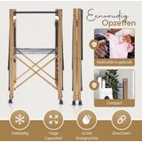 Meisterhome - Staand Droogrek - Zwart - 30 m Drooglijnlengte - Metaal