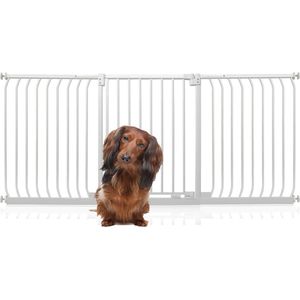 Bettacare Huisdierenhek Elite, Hondenhek, 179cm - 188cm, Mat Wit