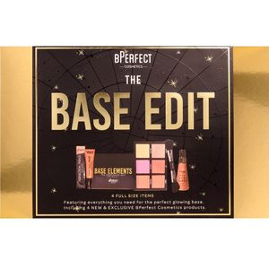 BPERFECT Make-up Make-up gezicht Cadeauset Base Elements The Complexion Edit + Double Ended Face Brush + Illuminating Primer Rose Glow + One Dew Three Shimmer Setting Spray