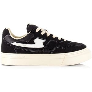 Stepney Workers Club - Pearl S-Strike - Sneakers - Zwart - Suède
