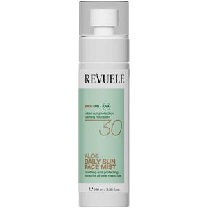 Revuele - Daily Sun Aloe - Beschermende Mist voor het Gezicht - SPF 30 - 100 ml