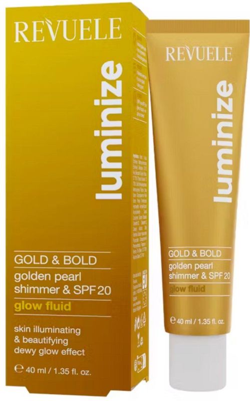 Revuele - Luminize - Verhelderende Fluid - Tint Gold & Bold - 40 ml