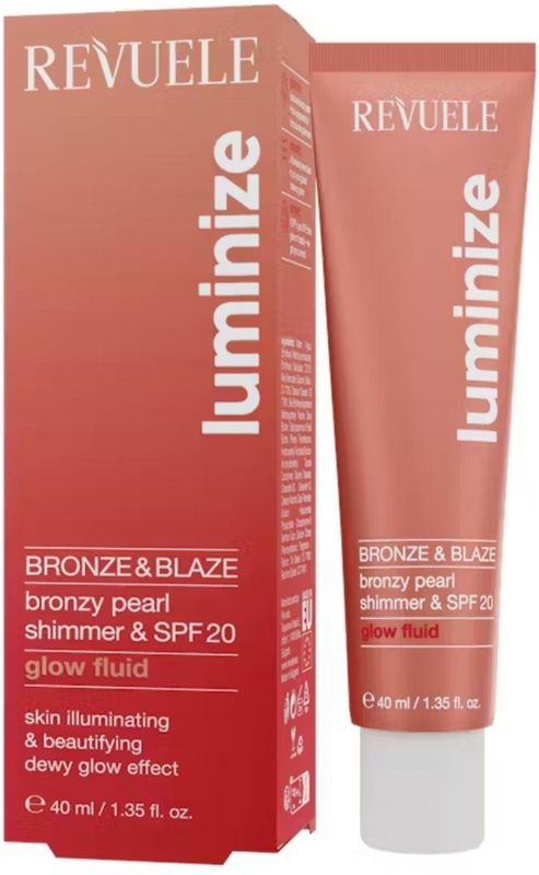 Revuele - Luminize - Verhelderende Fluid - Tint Bronze & Blaze - 40 ml