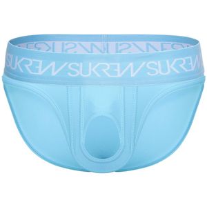 SUKREW - U-Style Brief - Breeze Blue - Polyamide met Elastaan