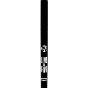 W7 Line To Five Waterproof Eyeliner Pen Black 1 st