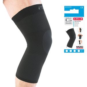 Neo G Kniebrace - Voor Hardlopen, Sport en Dagelijks Gebruik – Kniebandage voor Verstuikingen, Verrekkingen en Gewrichtspijn - Knie Compressie - Large - Zwart