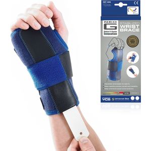 Neo G Polsbrace - Voor Artritis, Carpaal Tunnel Syndroom, Gewrichtspijn en Verstuikingen - Polsbandage met Verstelbare Spalken - Rechterhand