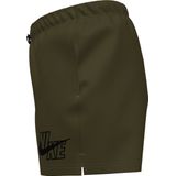 Nike - Swim Logo Solid Volley Shorts - Zwart - Polyester