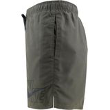 Nike - Swim Logo Solid Volley Shorts - Zwart - Polyester