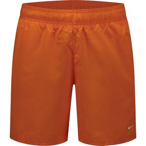 Nike - Essential 5'' - Zwemshort - Oranje - 100% Polyester, Normale Pasvorm, Elastische Tailleband