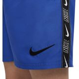 Nike - Swim Logo Tape - Zwemshort - Blauw - 100% Polyester