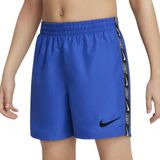 Nike - Swim Logo Tape - Zwemshort - Blauw - 100% Polyester