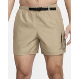 Zwembroek - Khaki - 100% Gerecycled Polyester - Ademend