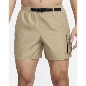 Zwembroek - Khaki - 100% Gerecycled Polyester - Ademend