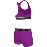 Nike Meisjes Bikini Set Racerback Short Solid Paars
