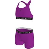 Nike Meisjes Bikini Set Racerback Short Solid Paars