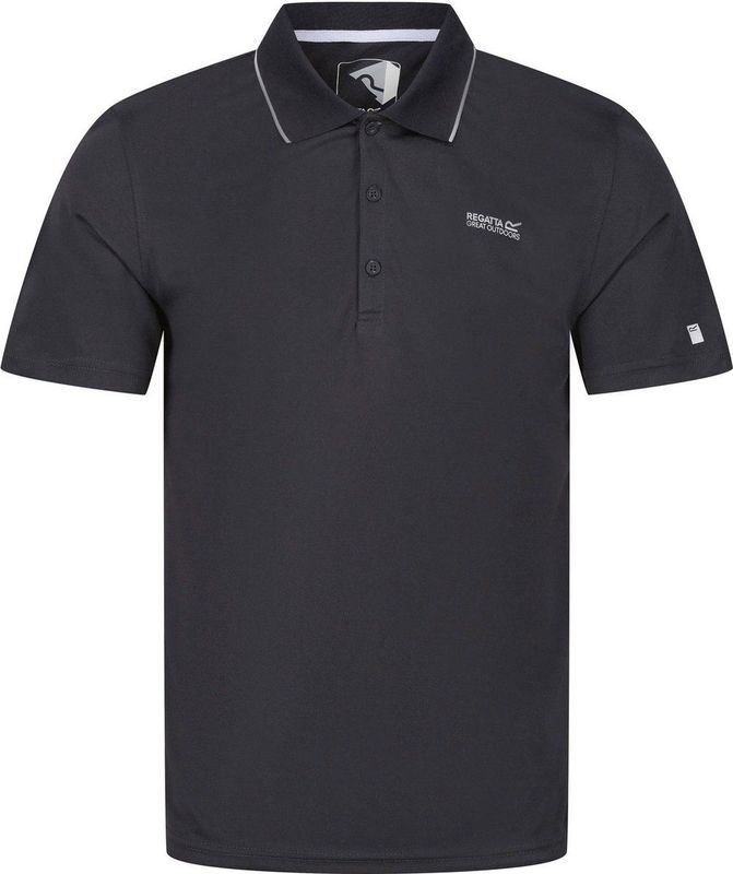 Maverick - V Sportpolo - Zwart - Mannen - Regular Fit