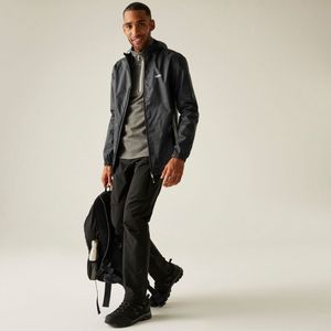 Regatta - Pack It III - Regenjas - Zwart - Waterdicht, Ademend, 100% Polyamide