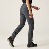 Mountain - Zip Off Broek - Dames - Zwart - Isoflex - Waterafstotend