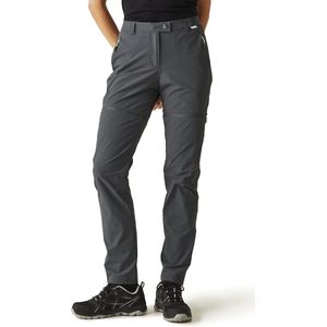Mountain - Zip Off Broek - Dames - Zwart - Isoflex - Waterafstotend