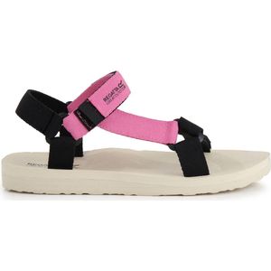 Regatta - Vendeavour - Wandelschoenen - Zwart - Nylon Mesh - Verstelbare Bandjes