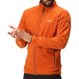Hadfield - Fleecejack - Groen - 100% Polyester Microfleece