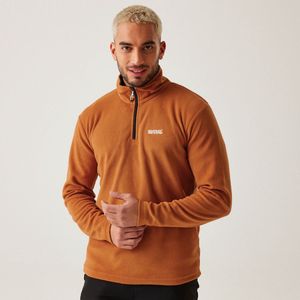 Regatta Thompson lichtgewicht fleece met halve rits voor heren, Verbrand Koper, 4XL
