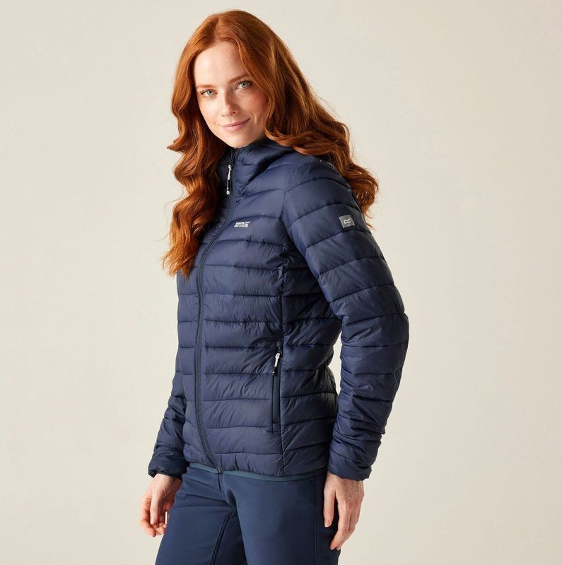 Marizion - Baffled - Dames Puffer Jacket - Zwart - 100% Polyamide