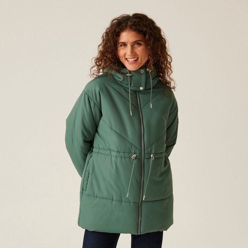 Regatta - Rurie Baffled Damesjas - Waterafstotend - Micro Taslan - Gerecycled Polyester