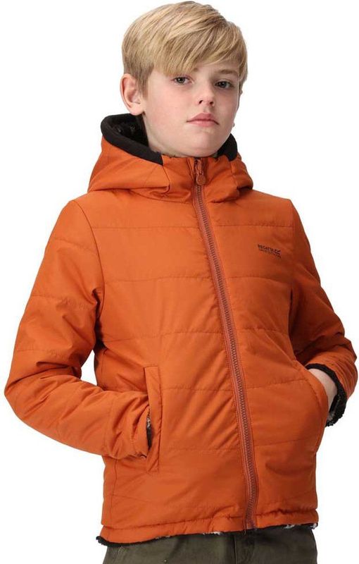 Regatta - Kyrell - Reversibel Kinderjack - Gewatteerd - Waterafstotend