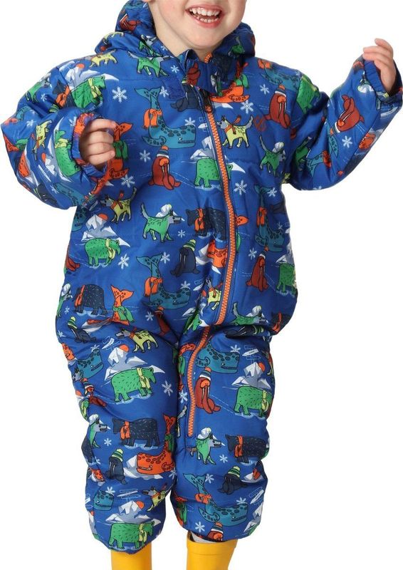 Dare 2b Bambino II Sneeuwpak Junior - Blauw - Oranje - Groen - Rood - Geel - 100% Polyester