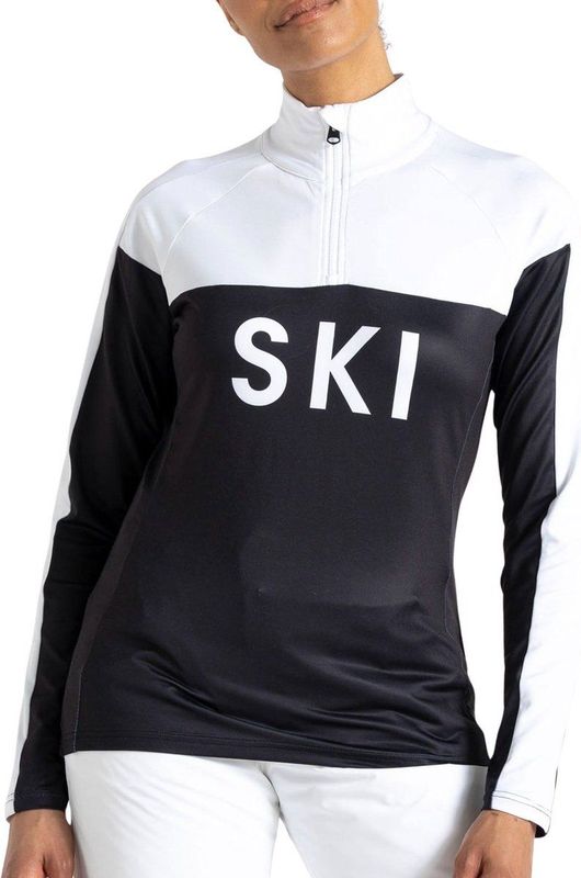 Dare2b - Powder Core - Lange Mouwen Basislaag - Zwart - Sneldrogend, Gerecycled Polyester