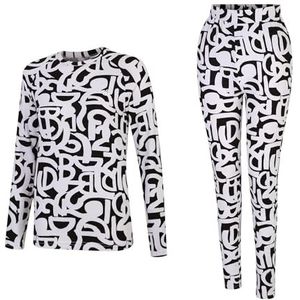 Dare2b - Exchange III - Lange Mouwen Basislaag - Zwart - Thermisch Materiaal, Sneldrogend, Antibacterieel