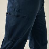 Tuned Trouser - Stretchbroek - Zwart - Gerecycled Nylon/Elastaan