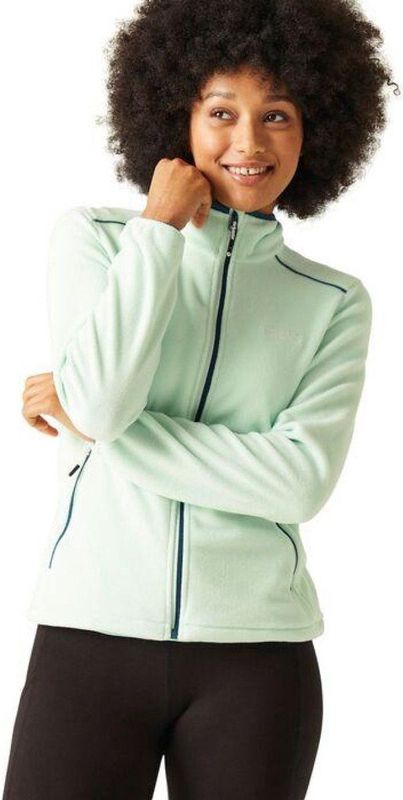 Regatta - Floreo IV - Fleecejack - Groen - Symmetry Fleece - Volledige Rits
