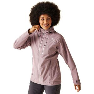 Regatta Womens dames Birchdale duurzame jas met capuchon waterdichte jas, Heather (Seal Grey), 16 EU, RWW300, Heather (Seal Grey), 42