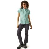 T-shirt Korte Mouwen - Hiking - Dames - Ademend - Lichtgewicht - Compact