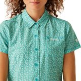 T-shirt Korte Mouwen - Hiking - Dames - Ademend - Lichtgewicht - Compact