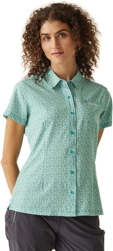 T-shirt Korte Mouwen - Hiking - Dames - Ademend - Lichtgewicht - Compact