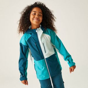 Junior Highton V - Kinderjas - Groen - Isotex Stretch - Waterdicht