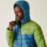 Regatta Heren HillPack II Packaway gewatteerde jas met capuchon