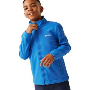 De Cera softshell wandeljas van Regatta - kinderen - blauw
