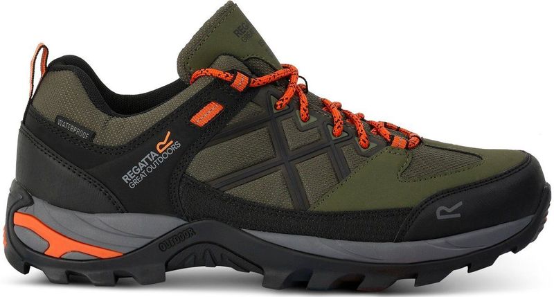 Regatta - Samaris III Low - Wandelschoenen - Groen - Waterdicht - Duurzaam