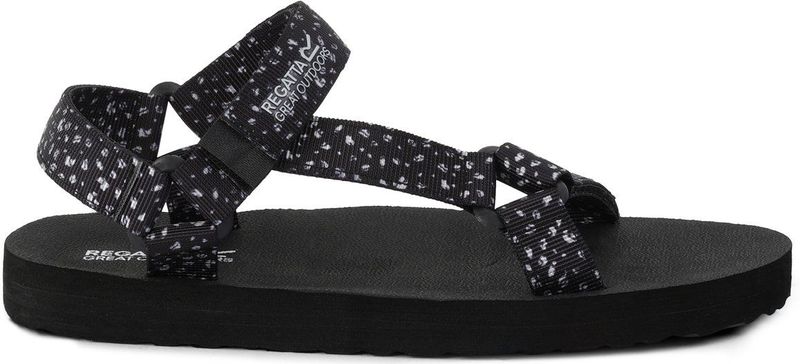 Regatta - Vendeavour - Sandalen - Zwart - EVA-voetbed - Klittenbandsluiting